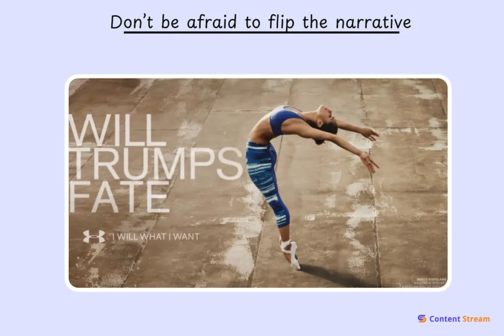 under armour campaign flipping the script on perceptions in the health and fitness industry