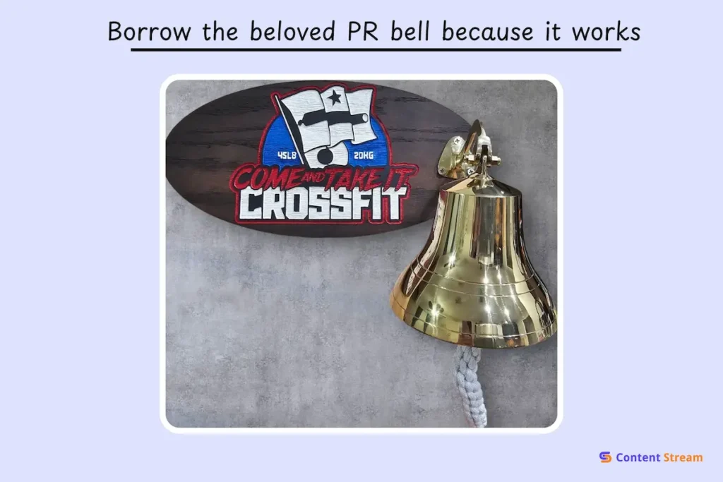 fitness ad showing how everyday fitness activities can become an effective campaign