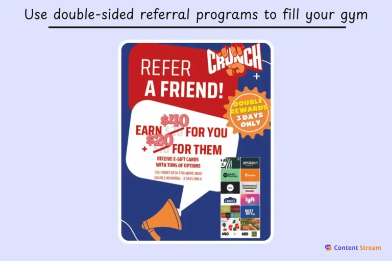Pair referral programs with your fitness email marketing strategy