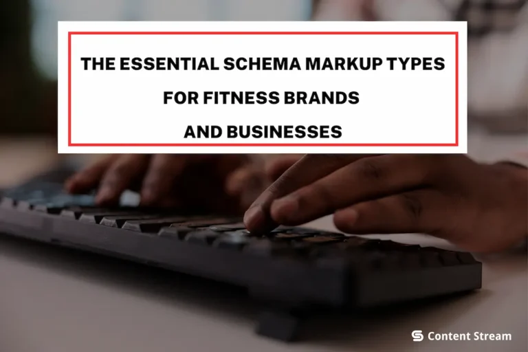 all types of schema markup for fitness businesses explained