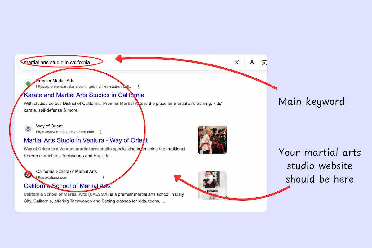 How SEO can help martial arts studios