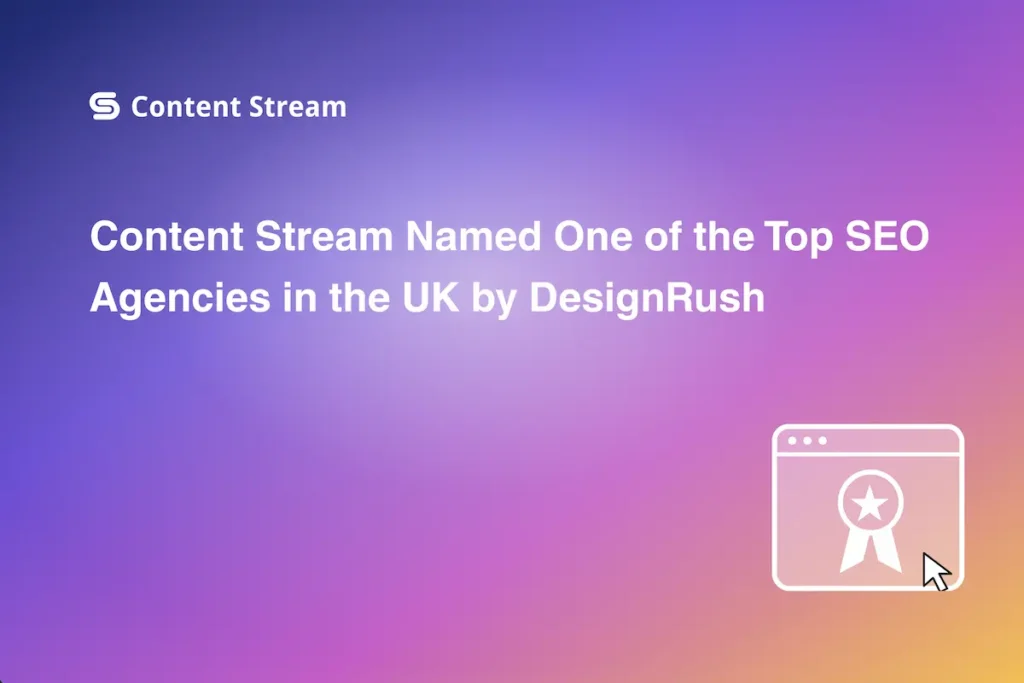 Content Stream Named Top SEO Agency in the UK 2026